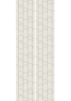 Golden lines behang 100x280cm goud / off - white MW-067