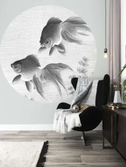 Goldfish behangcirkel CK-005 - ø190cm