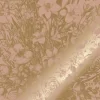 Goud Engraved bloemen behang MW-138 - 300x280cm
