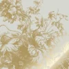 Goud Engraved bloemen behang zand MW-116 200x280cm