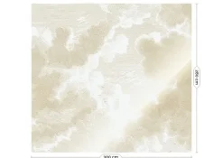 Goud Engraved clouds behang MW-176 - 200x280cm