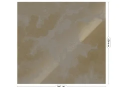 Goud Engraved clouds grijs behang MW-186 - 300x280cm