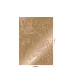 Goud Engraved landschappen behang nude MW-095 200x280cm