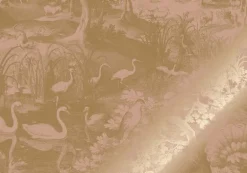 Goud Engraved landschappen behang nude MW-107 200x280cm