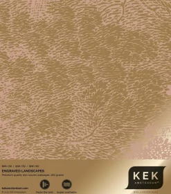 Goud Engraved landschappen behang nude MW-158 200x280cm