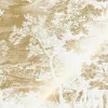 Goud Engraved landschappen behang off-white MW-165 300x280cm