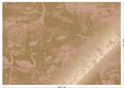 Goud Engraved landschappen behang nude MW-109 400x280cm