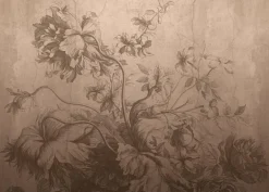 Gradient Flowers behang FU-032 - 389,6x280cm nude