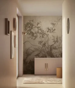 Gradient Flowers behang FU-027 - 194,8x280cm beige