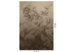 Gradient Flowers behang FU-027 - 194,8x280cm beige