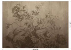 Gradient Flowers behang FU-029 - 389,6x280cm beige