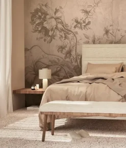 Gradient Flowers behang FU-030 - 194,8x280cm nude