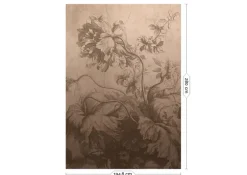 Gradient Flowers behang FU-030 - 194,8x280cm nude
