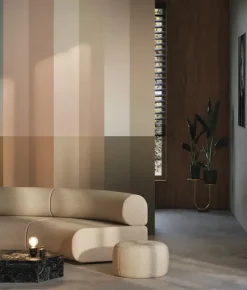 Gradient Stripes behang FU-026 - 389,6x280cm multikleur