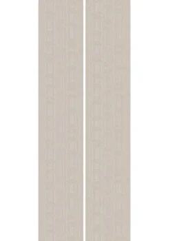Grafische lijnen behang 100x280cm zand WP-735