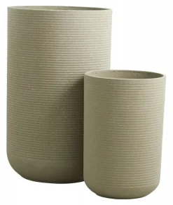 Granito bloempotten creme - 29007