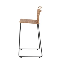 Gunnel barstoel rotan - naturel