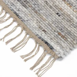 Hafi vloerkleed - grijs/bruin 200x80cm