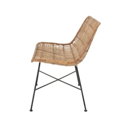 Haillie bank rotan- naturel