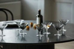 Hamma glazen set van 4 stuks smoke - 41770