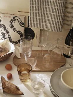 Hammered glazen set van 12 stuks - 14496280