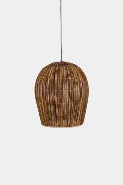 Hanglamp Buri bulb naturel rotan ø54cm