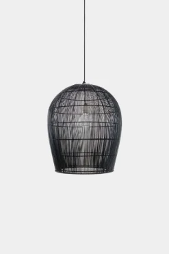 Hanglamp Buri bulb zwart ø54cm