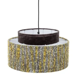 Hanglamp geel - zijde