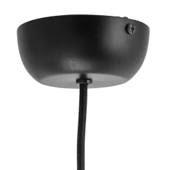 Hanglamp geel - zijde