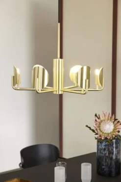 Hanglamp metaal - messing