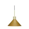 Hanglamp metaal - zand/bruin
