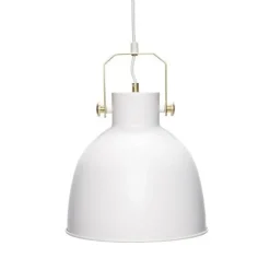 Hanglamp wit metaal