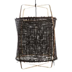 Hanglamp Z1 bamboe zwart karton ø67x100cm