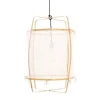 Hanglamp Z22 blond wit cashmere ø48,5x72,5cm