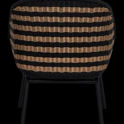 Hapur loungestoel naturel/zwart - 210940305