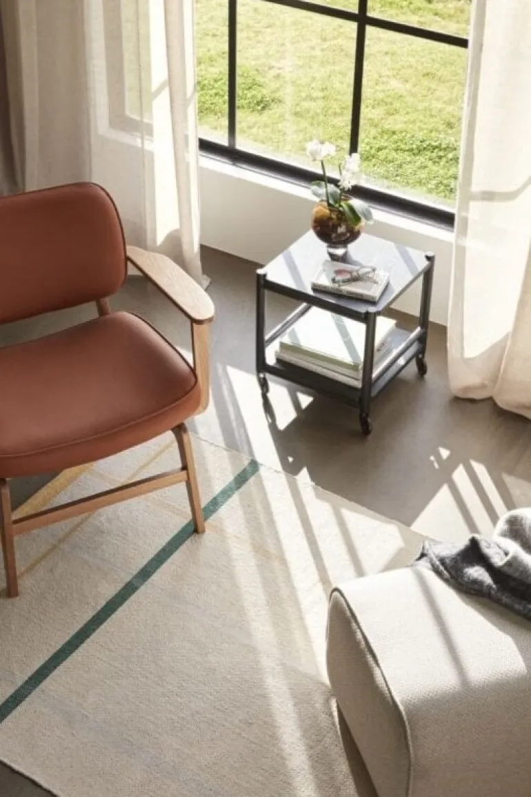 Haze Lounge stoel - naturel/bruin - 021125