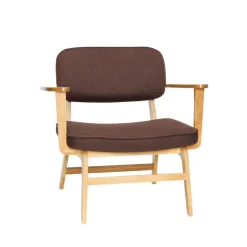 Haze loungestoel donkerbruin - 022101