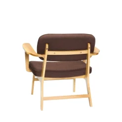 Haze loungestoel donkerbruin - 022101