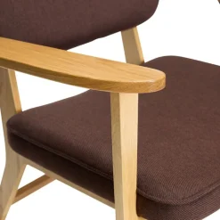 Haze loungestoel donkerbruin - 022101