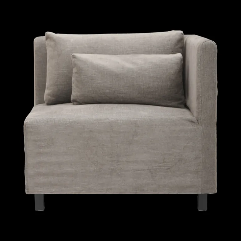 Hazel night bank module hoekelement incl 2 kussens