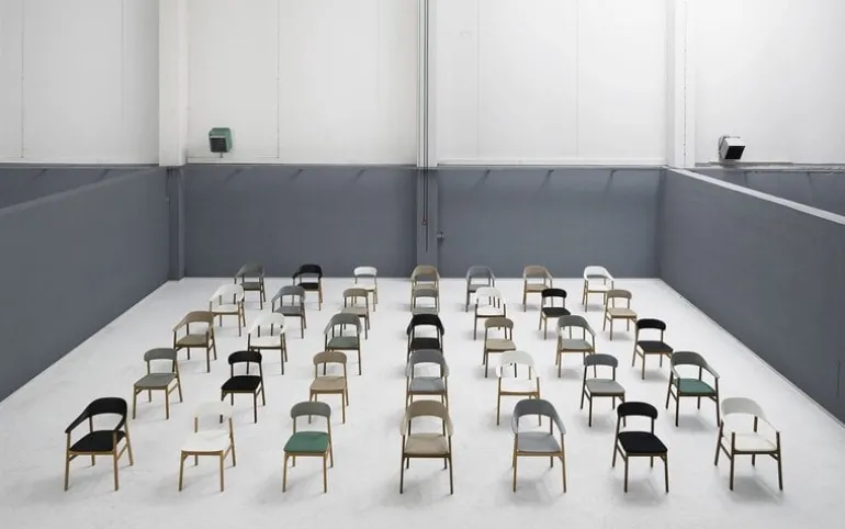 Herit stoel eiken zand - 1401003