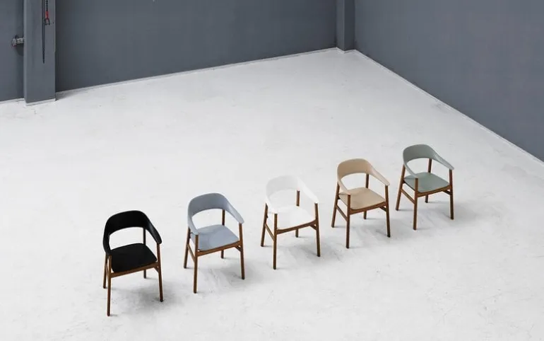 Herit stoel eiken zwart - 1401002