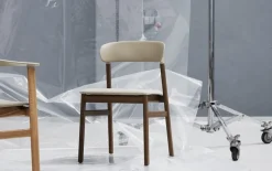 Herit stoel eiken/leer zand - 1401021