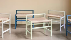 Heritage bankje small lichtgrijs