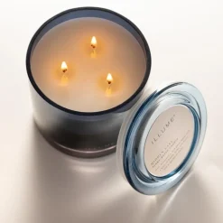 Hidden lake statement kaars blauw - 4626100200