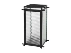 Hoko lantaarn zwart - 34X34X63cm