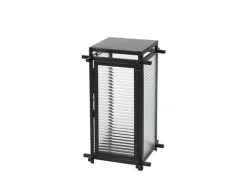 Hoko lantaarn zwart - 26X26X46CM