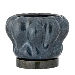 Hollis bloempot blauw - 82061454