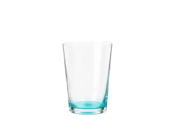 Hue glazen 30cl turquoise set van 6 stuks - 14496253
