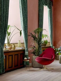 Ijsemmer ananas goud Ø13xH24 cm